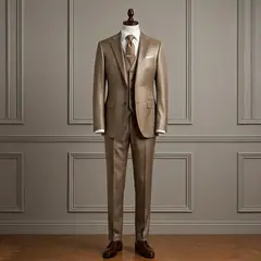 Tailored suit look